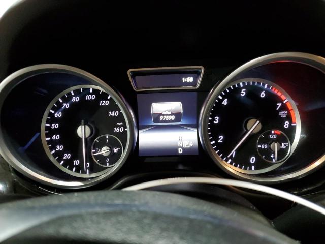 4JGDA5HB9FA548756 - 2015 MERCEDES-BENZ ML 350 4MATIC CHARCOAL photo 9