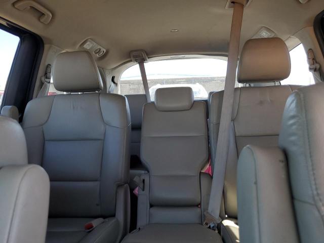 5FNRL5H66BB018348 - 2011 HONDA ODYSSEY EXL BURGUNDY photo 10