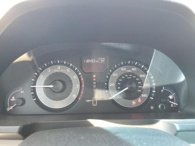 5FNRL5H66BB018348 - 2011 HONDA ODYSSEY EXL BURGUNDY photo 9