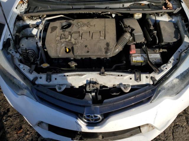 2T1BURHE0FC266845 - 2015 TOYOTA COROLLA L WHITE photo 11