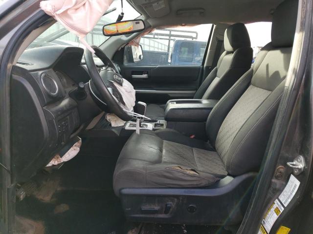 5TFUW5F14FX450845 - 2015 TOYOTA TUNDRA DOUBLE CAB SR/SR5 GRAY photo 7