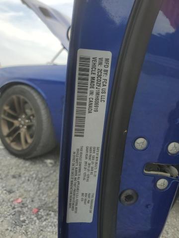 2C3CDZFJ1MH606919 - 2021 DODGE CHALLENGER R/T SCAT PACK BLUE photo 12