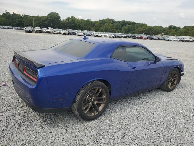 2C3CDZFJ1MH606919 - 2021 DODGE CHALLENGER R/T SCAT PACK BLUE photo 3