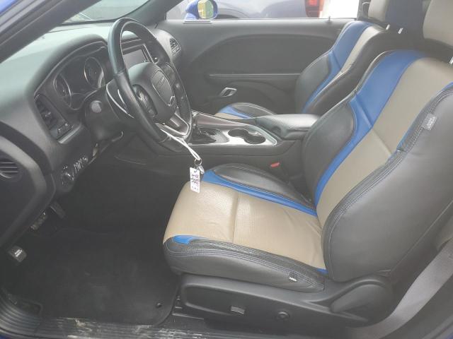 2C3CDZFJ1MH606919 - 2021 DODGE CHALLENGER R/T SCAT PACK BLUE photo 7