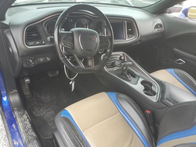 2C3CDZFJ1MH606919 - 2021 DODGE CHALLENGER R/T SCAT PACK BLUE photo 8