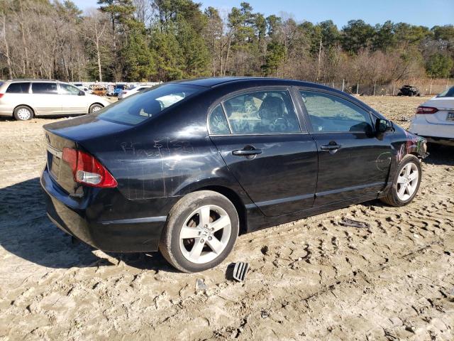 2HGFA16679H526449 - 2009 HONDA CIVIC LX-S 黑色 照片 3