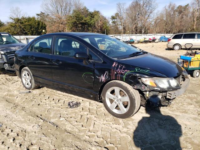 2HGFA16679H526449 - 2009 HONDA CIVIC LX-S 黑色 照片 4