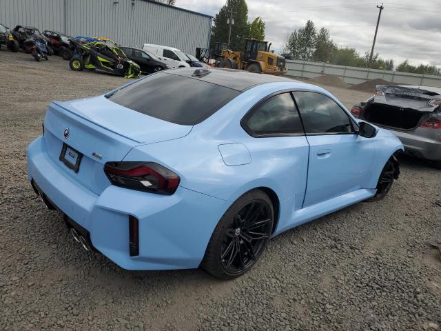 3MF13DM03P8C94133 - 2023 BMW M2 BLUE photo 3