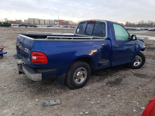 1FTZF0766WKA31332 - 1998 FORD F150 BLUE photo 3