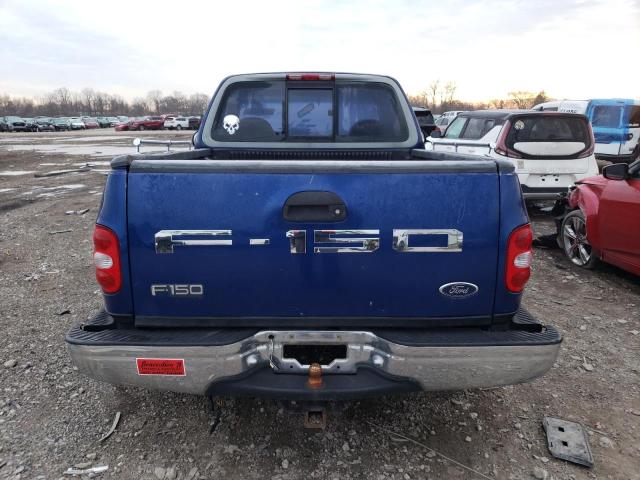 1FTZF0766WKA31332 - 1998 FORD F150 BLUE photo 6