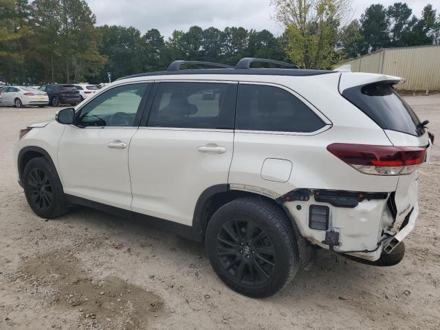 5TDJZRFH5KS609452 - 2019 TOYOTA HIGHLANDER SE Ақ фото 2