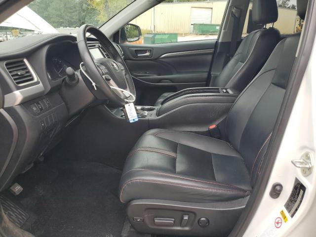 5TDJZRFH5KS609452 - 2019 TOYOTA HIGHLANDER SE Ақ фото 7