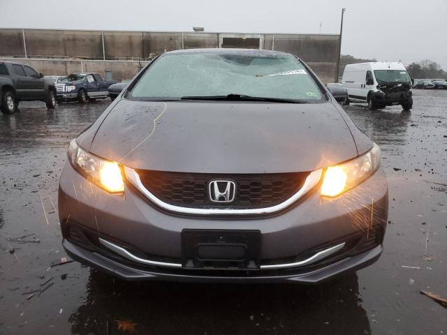 2HGFB2F57FH542575 - 2015 HONDA CIVIC LX GRAY photo 5