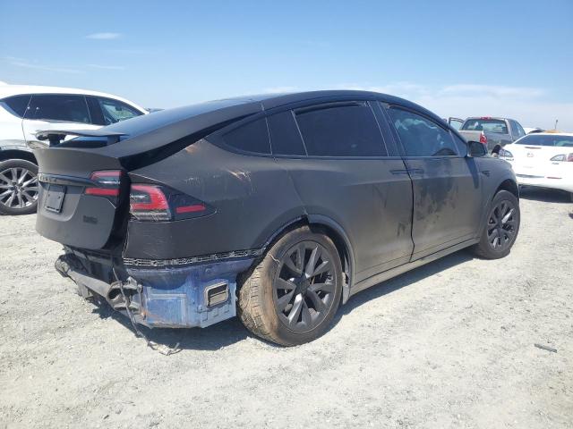 7SAXCBE69PF376497 - 2023 TESLA MODEL X BLACK photo 3