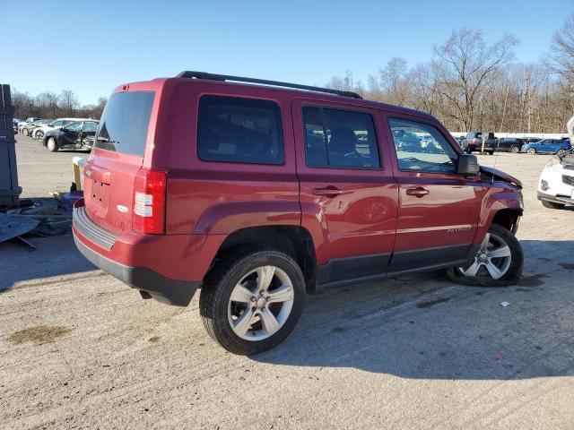 1C4NJRFB4CD696391 - 2012 JEEP PATRIOT LATITUDE RED photo 3