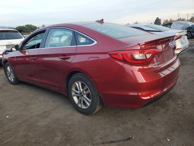 5NPE24AF0GH382263 - 2016 HYUNDAI SONATA SE RED photo 2