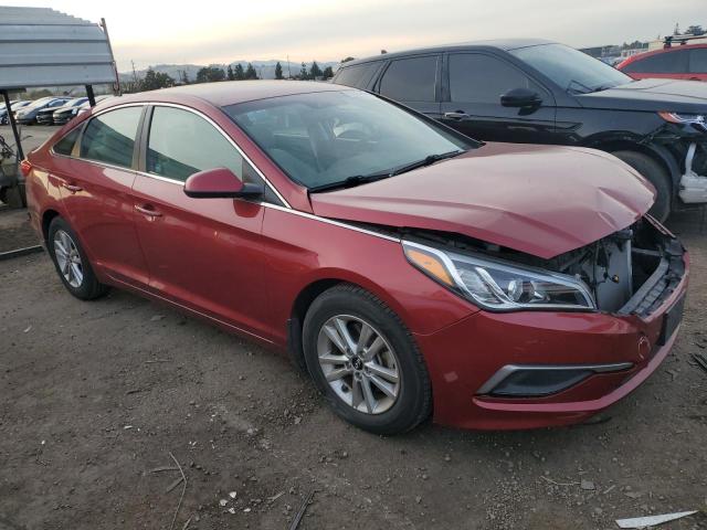 5NPE24AF0GH382263 - 2016 HYUNDAI SONATA SE RED photo 4