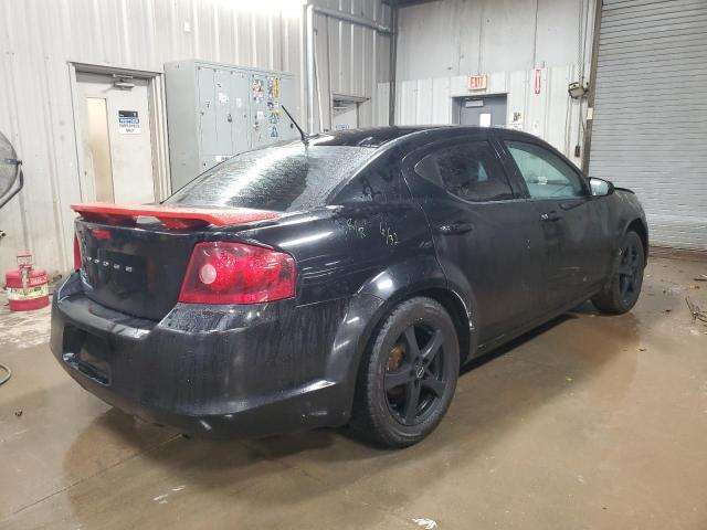 1C3CDZAB2DN563232 - 2013 DODGE AVENGER SE BLACK photo 3