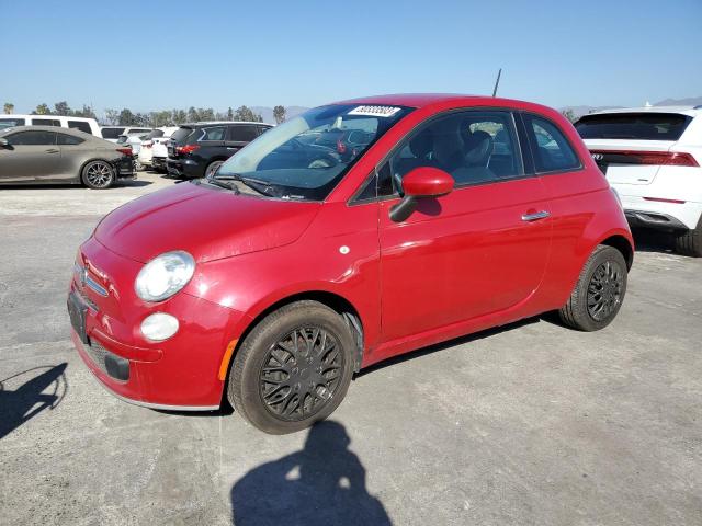 3C3CFFAR6DT753895 - 2013 FIAT 500 POP RED photo 1