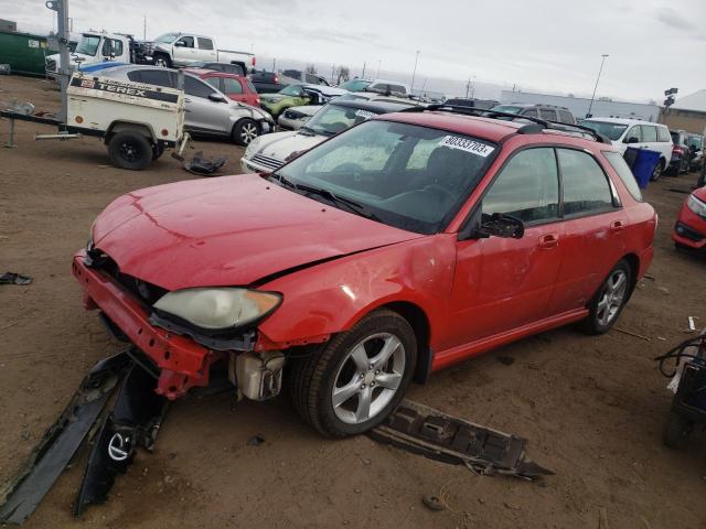 JF1GG67606H811658 - 2006 SUBARU IMPREZA 2.5I SPORTS WAGON RED photo 1