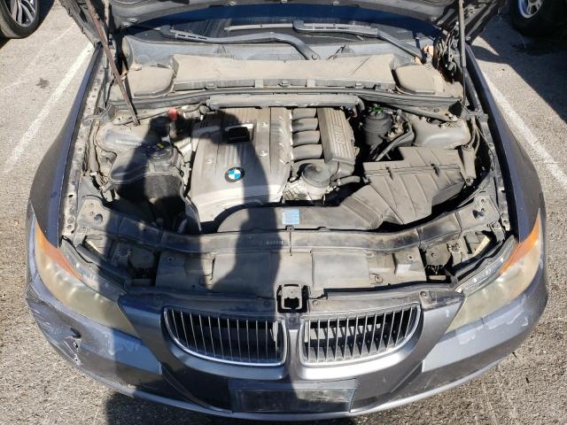 WBAVB33536PS14776 - 2006 BMW 3 SERIES I Մոխրագույն լուսանկար 11