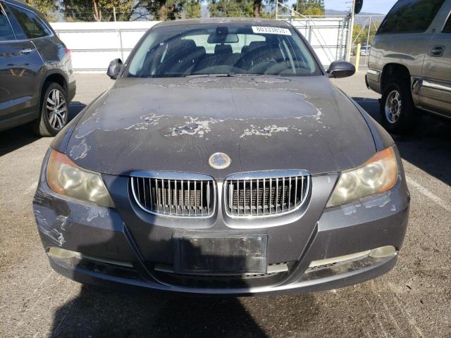 WBAVB33536PS14776 - 2006 BMW 3 SERIES I GRAY photo 5