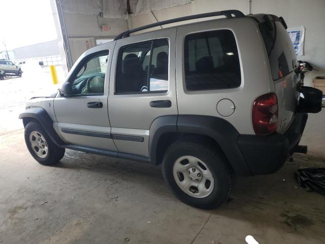1J4GL48K66W264990 - 2006 JEEP LIBERTY SPORT Gümüş foto 2