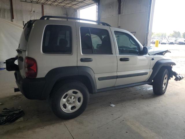 1J4GL48K66W264990 - 2006 JEEP LIBERTY SPORT Gümüş foto 3
