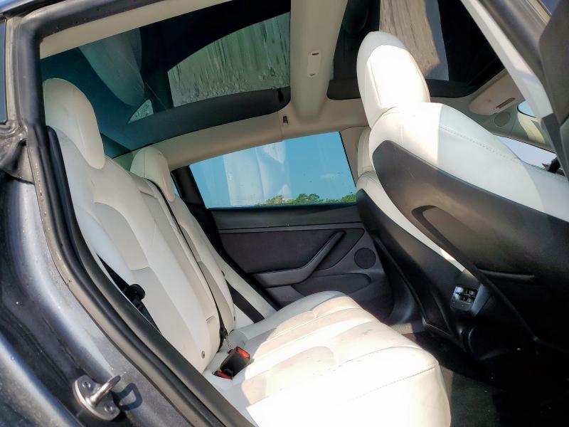 5YJ3E1EB3NF240280 - 2022 TESLA MODEL 3 GRAY photo 10