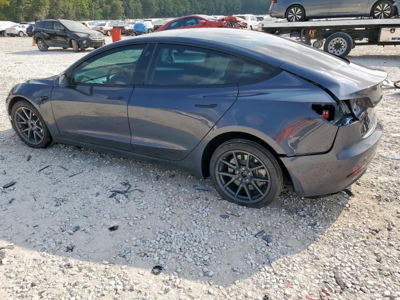 5YJ3E1EB3NF240280 - 2022 TESLA MODEL 3 GRAY photo 2