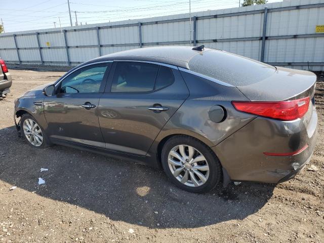 5XXGN4A70FG392245 - 2015 KIA OPTIMA EX GRAY photo 2