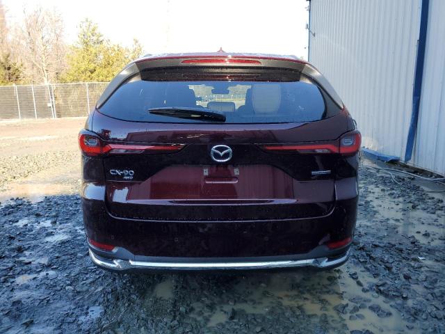 JM3KKDHD5R1134695 - 2024 MAZDA CX-90 PREMIUM BURGUNDY photo 6