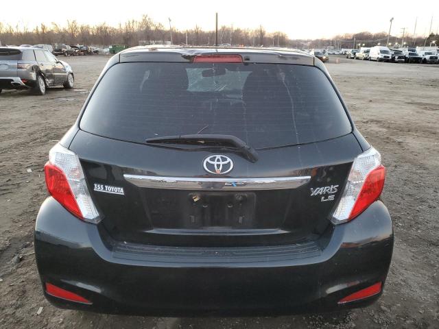 JTDKTUD36ED590247 - 2014 TOYOTA YARIS BLACK photo 6