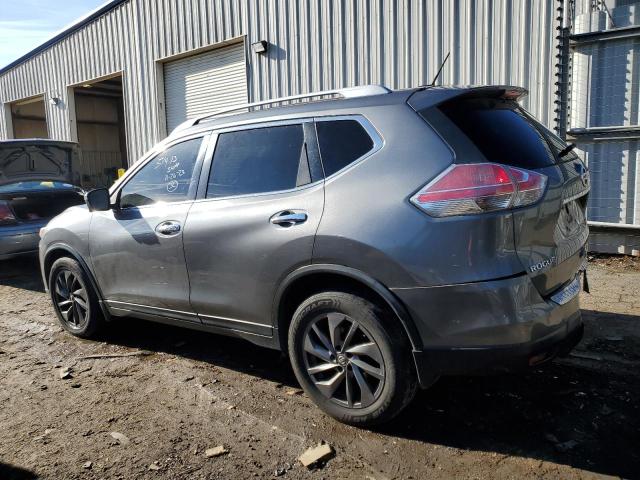 5N1AT2MT6GC769117 - 2016 NISSAN ROGUE S GRAY photo 2