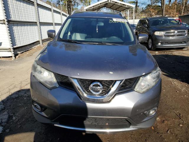 5N1AT2MT6GC769117 - 2016 NISSAN ROGUE S GRAY photo 5