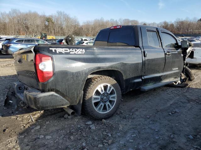 5TFUY5F17JX723246 - 2018 TOYOTA TUNDRA DOUBLE CAB SR/SR5 BLACK photo 3