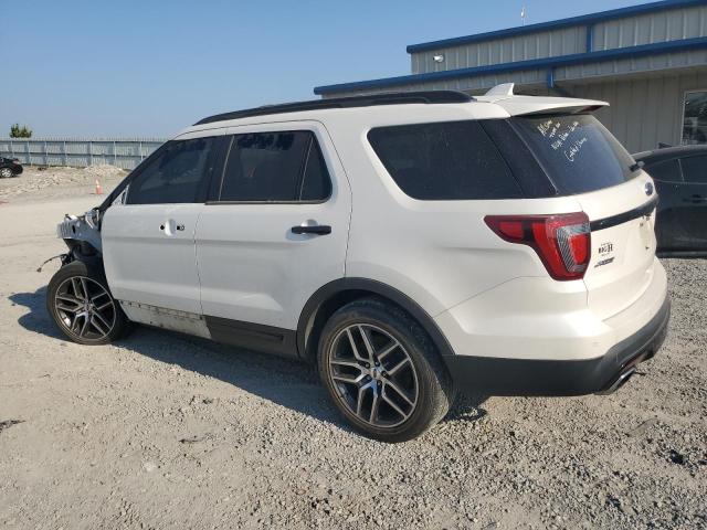 1FM5K8GT8GGC10115 - 2016 FORD EXPLORER SPORT WHITE photo 3