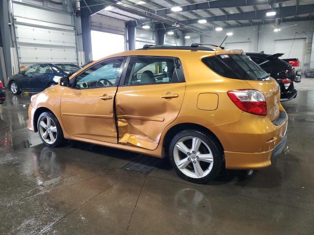 2T1LE40E79C006415 - 2009 TOYOTA COROLLA MA S ORANGE photo 2