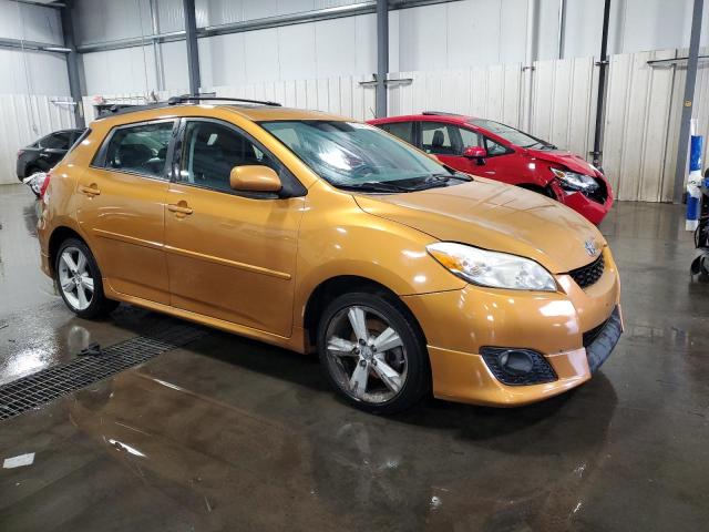 2T1LE40E79C006415 - 2009 TOYOTA COROLLA MA S ORANGE photo 4