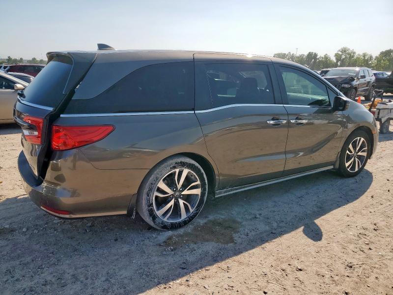 5FNRL6H82PB037008 - 2023 HONDA ODYSSEY TOURING GRAY photo 3