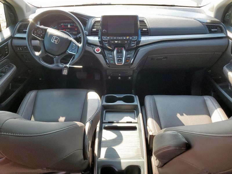 5FNRL6H82PB037008 - 2023 HONDA ODYSSEY TOURING GRAY photo 8