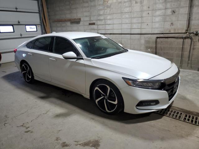 1HGCV1F35KA056956 - 2019 HONDA ACCORD SPORT თეთრი ფოტო 4