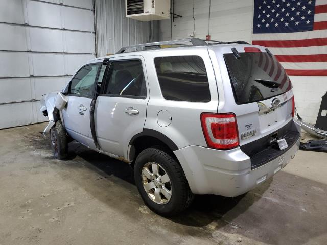 1FMCU9EGXBKC42504 - 2011 FORD ESCAPE LIMITED SILVER photo 2