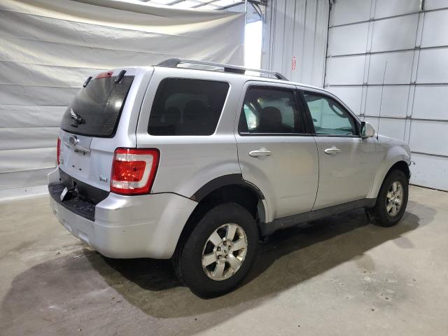 1FMCU9EGXBKC42504 - 2011 FORD ESCAPE LIMITED SILVER photo 3