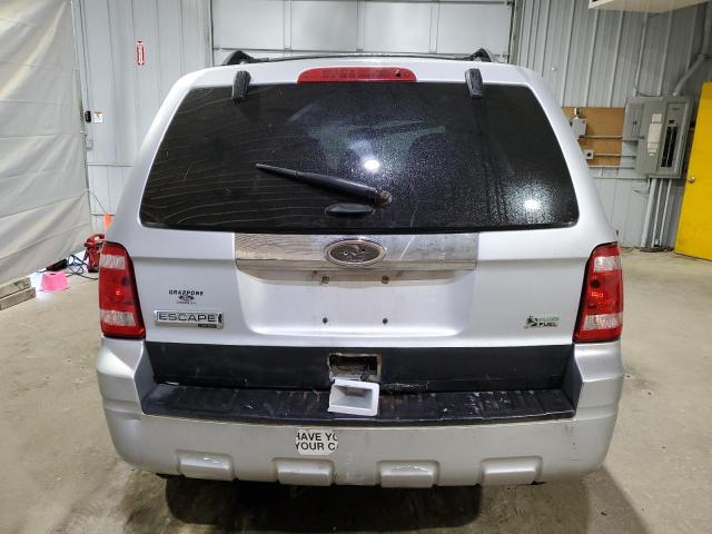 1FMCU9EGXBKC42504 - 2011 FORD ESCAPE LIMITED SILVER photo 6