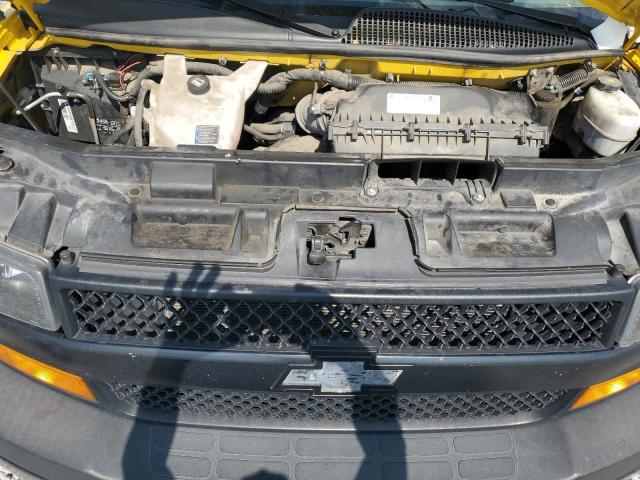 1GCWGAFP7M1174535 - 2021 CHEVROLET EXPRESS G2500 YELLOW photo 12