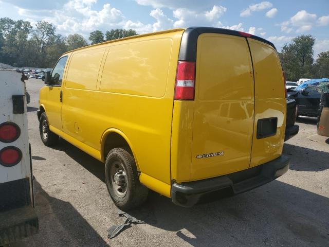 1GCWGAFP7M1174535 - 2021 CHEVROLET EXPRESS G2500 YELLOW photo 2