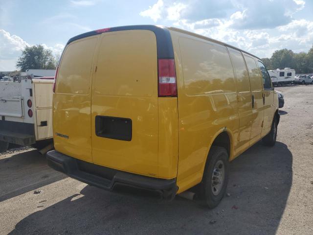 1GCWGAFP7M1174535 - 2021 CHEVROLET EXPRESS G2500 YELLOW photo 3