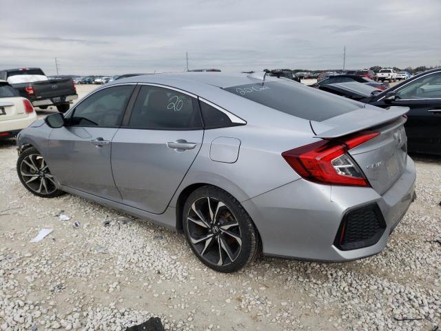 2HGFC1E55HH704683 - 2017 HONDA CIVIC SI SILVER photo 2