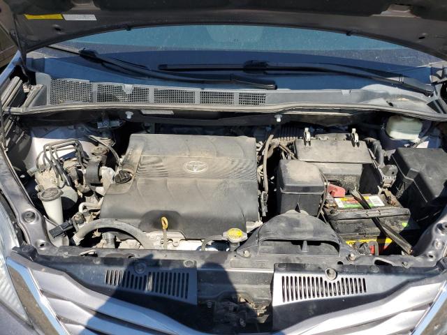5TDDK3DC9FS122170 - 2015 TOYOTA SIENNA XLE 灰色 照片 12